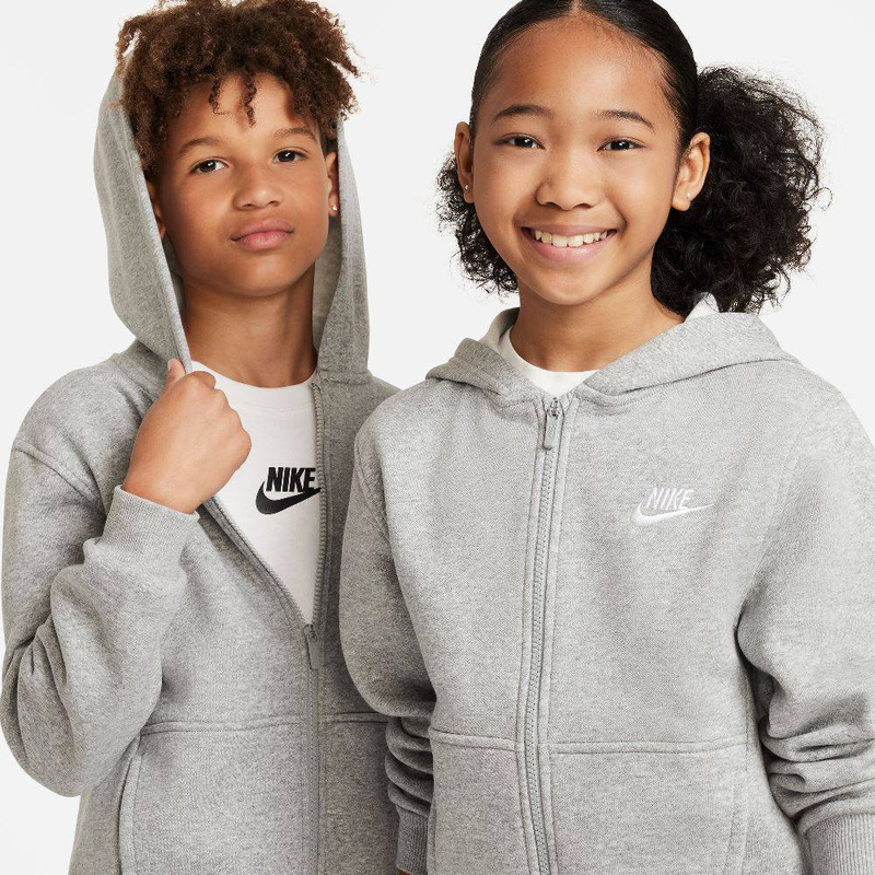 Product image: Kids sportswear club fleece full-zip hoodie-null