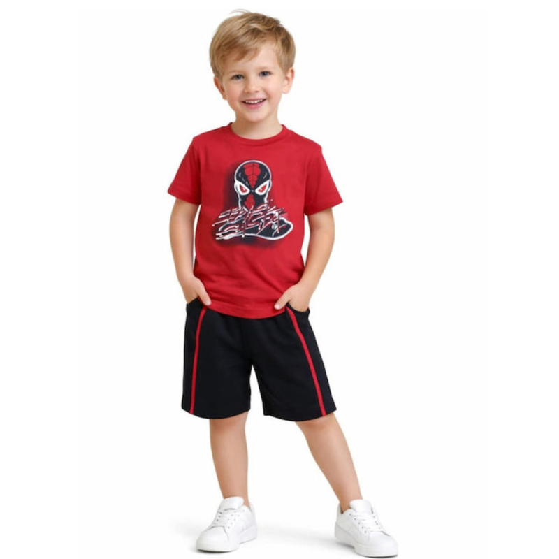 Nek kids wear boys short set red 42126-78-null