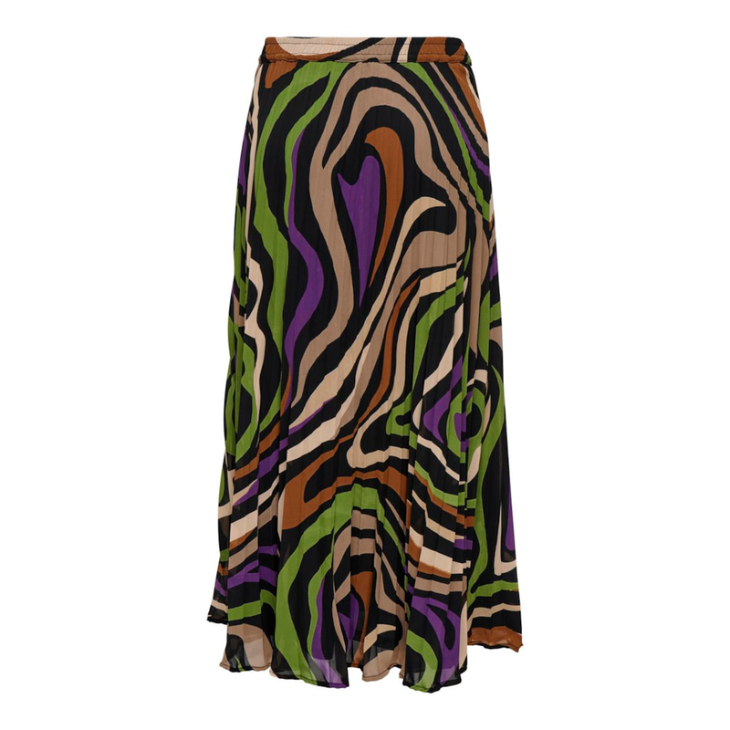 Onlstarplski pliesse skirt print-null