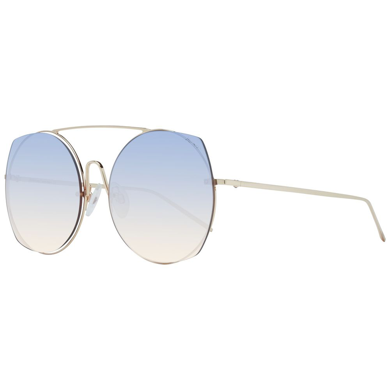 Gold metal sunglasses-null