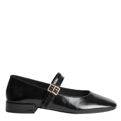 Koniarisshoes γυναικεία μπαλαρίνα, Black, medium