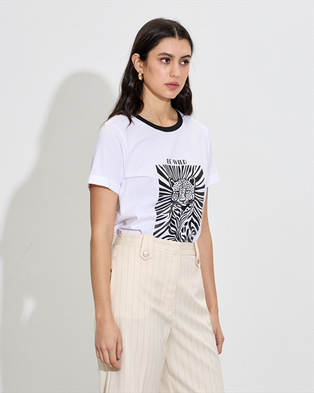T-shirt print tiger image number null