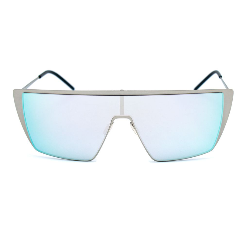 Silver metal sunglasses-null