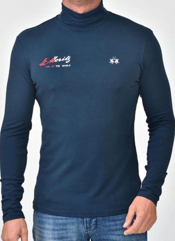 Product image: La martina man t-shirt turtle neck jersey qmrf01-null