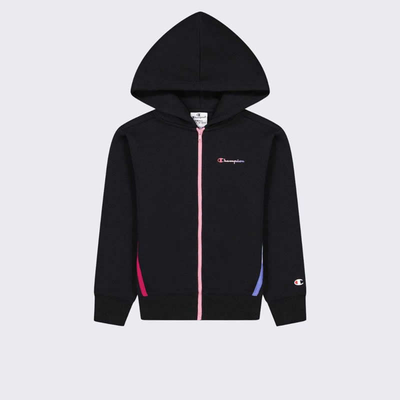 Champion girls hooded full zip sweatshirt