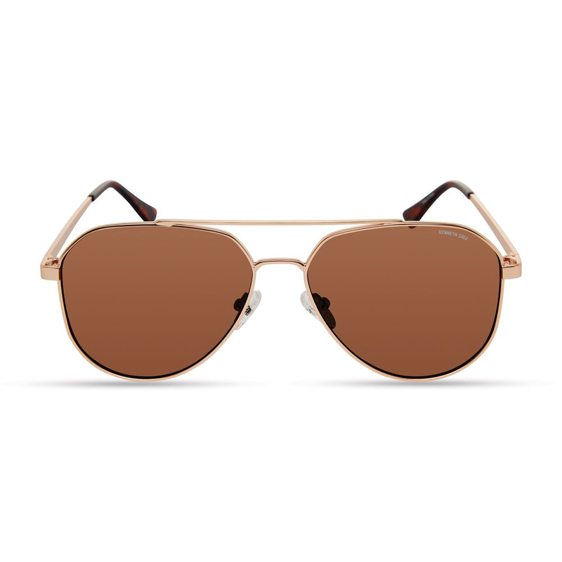 Gold metal sunglasses-null