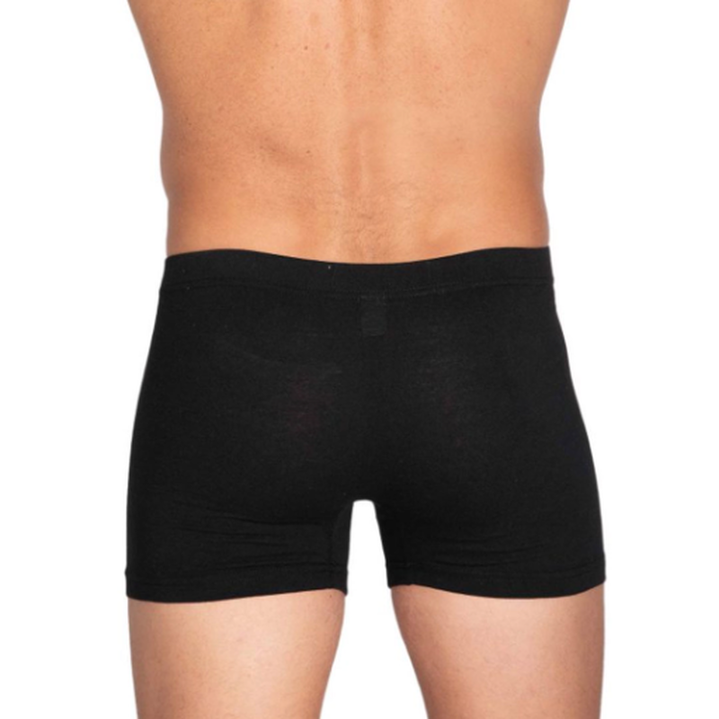 Mens cotton boxer briefs with elastic #2011-null