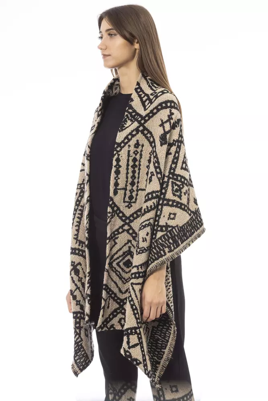 Brown wool women scarf-null