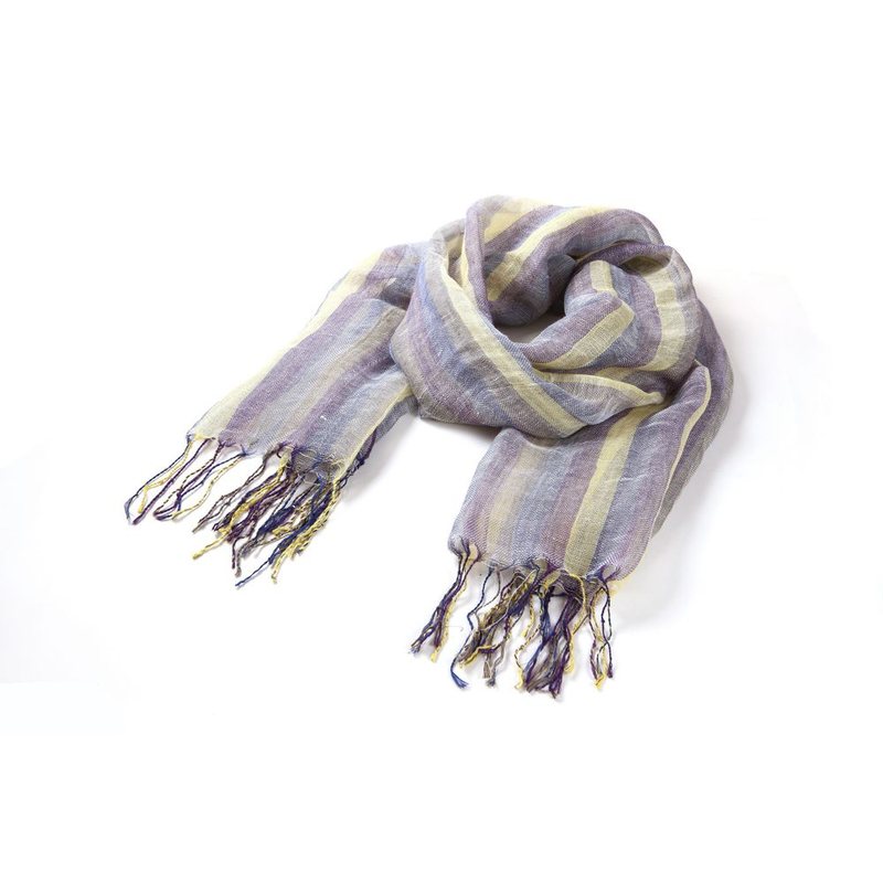 Multicolor textile scarf-null