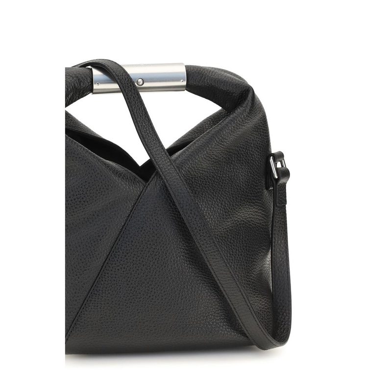 Black calf leather bos taurus handbag-null