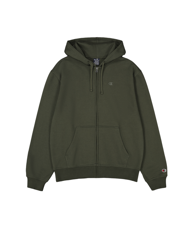 Champion men hooded full zip sweatshirt image number null