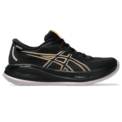 Asics women's gel-cumulus 26 gtx, Black/orange, medium