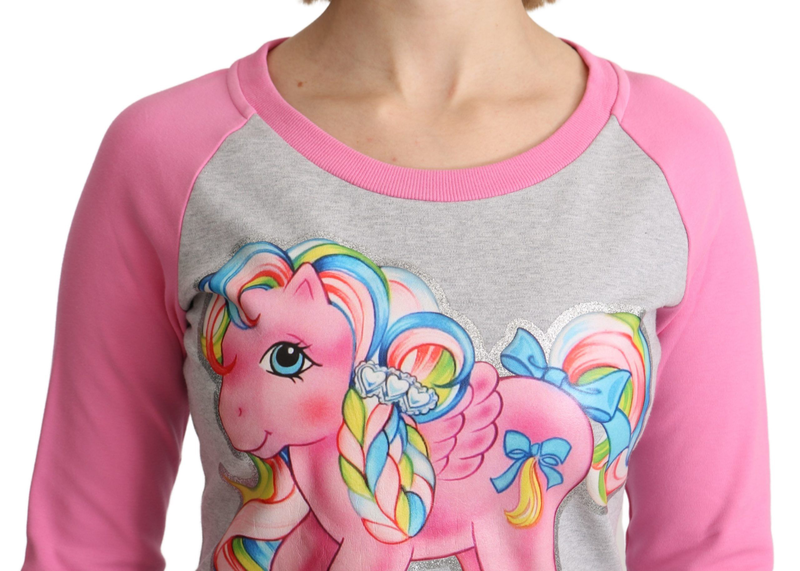 Gray my little pony top sweater dress-null