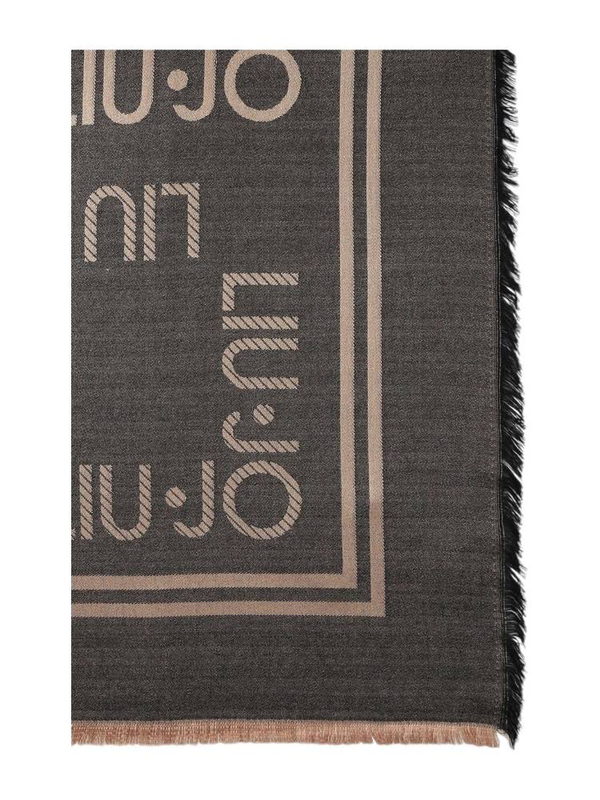 Liu Jo square jacquard scarf-null