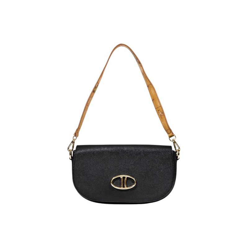 Black pvc handbag-null