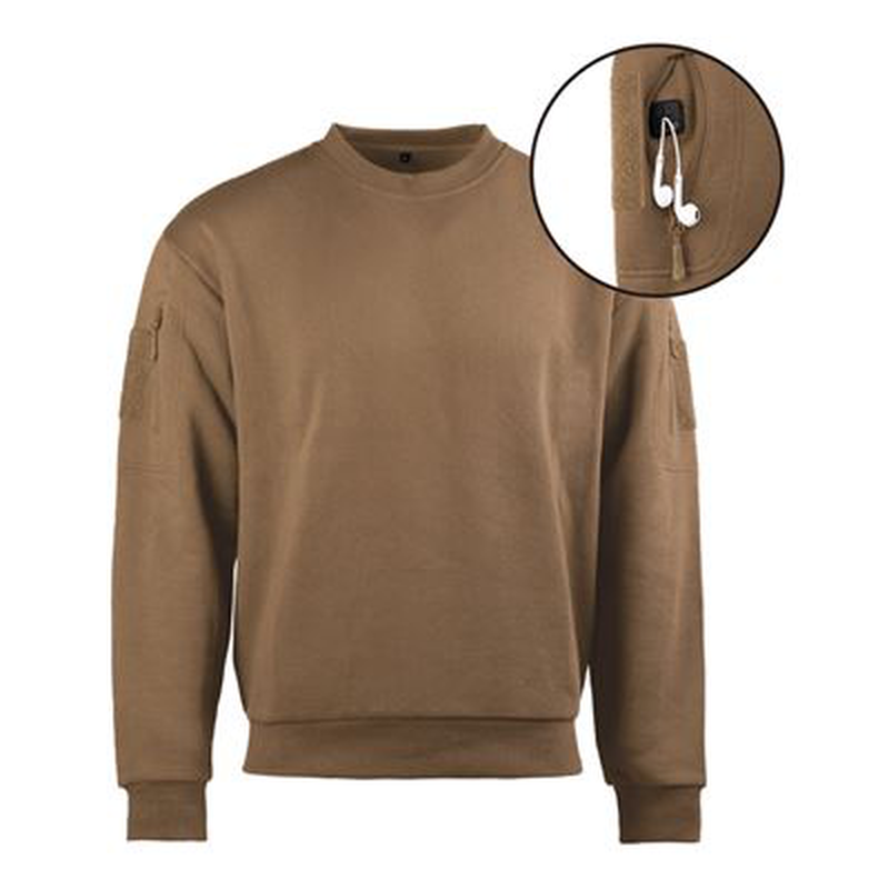 Tactical sweatshirt "round neck" s-null
