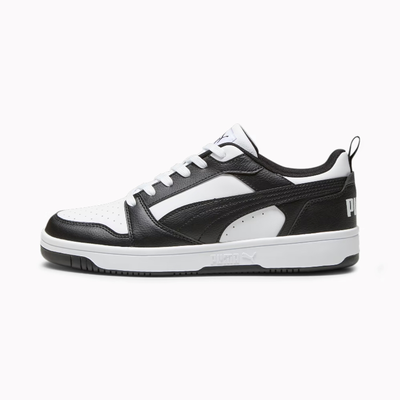 Puma rebound v6 low, Puma Black-puma Black, medium