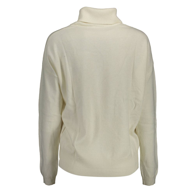 Bianco viscose women's sweater-null