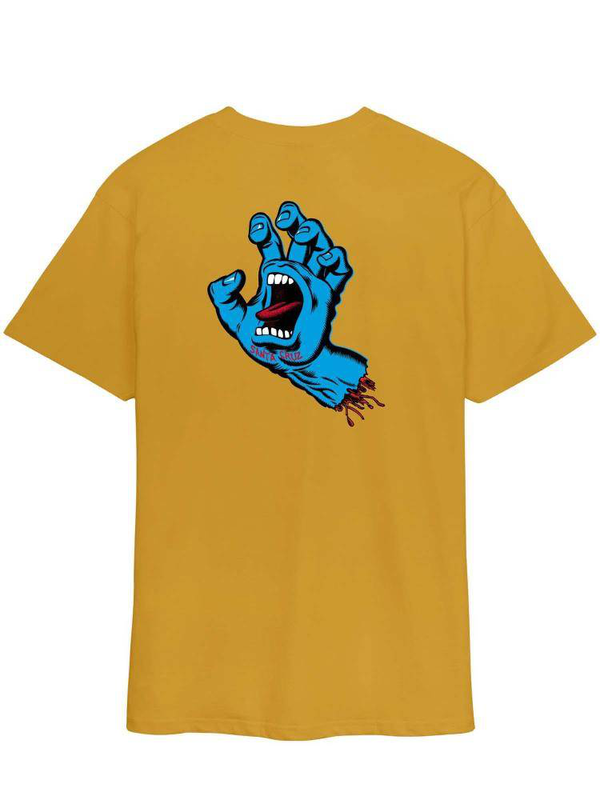 Product image: Santa cruz screaming hand chest t-shirt-null