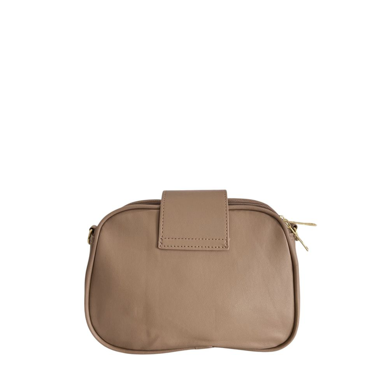 Beige pu women crossbody-null