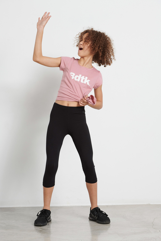 Bdtk kids girls leggings 3/4 (1221-705106)-null