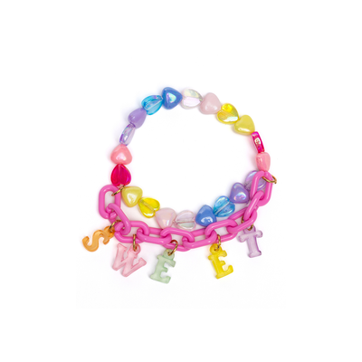 Great pretenders sweet heart  bracelet, assorted