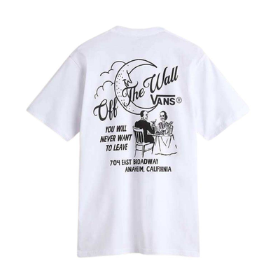 Vans fine dining ss tee, White, medium