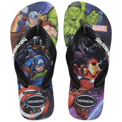 Kids top marvel II, Black, medium