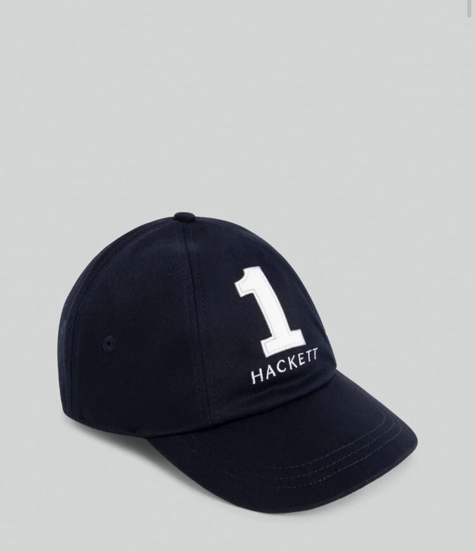Buy Hackett cotton baseball cap navy hm042475 Jinius