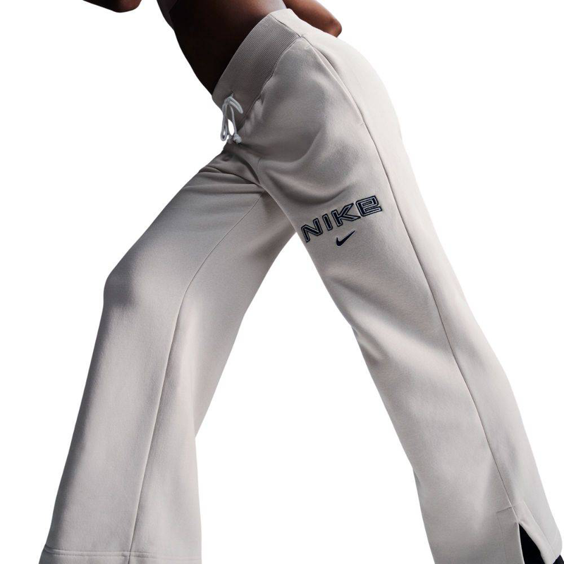 Nike sportswear phoenix high-waisted wide-leg logo pant-null