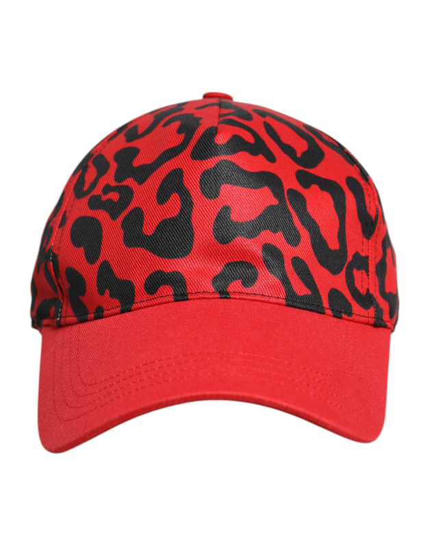 Red cotton 6 panels women baseball cap-null
