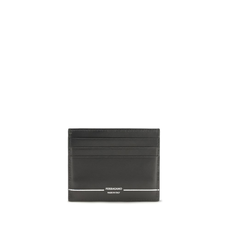 Black calf leather bos taurus wallet-null