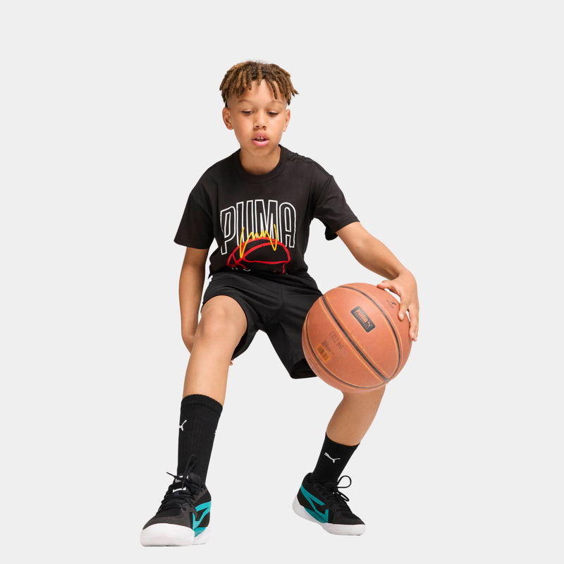 Boys basketball winning shot tee image number null