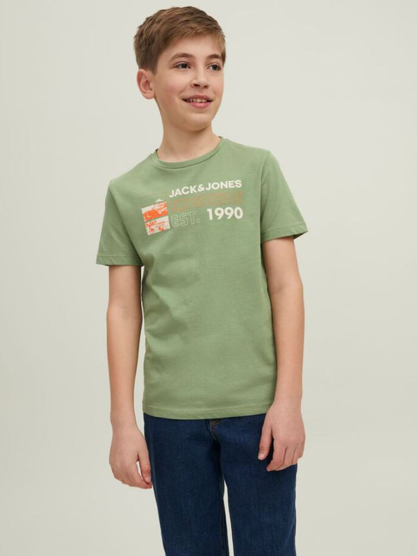 Jackjones jcobooster tee ss crew neck apr 22 jnr image number null