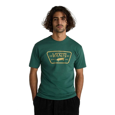 Vans full patch t-shirt, Green, medium