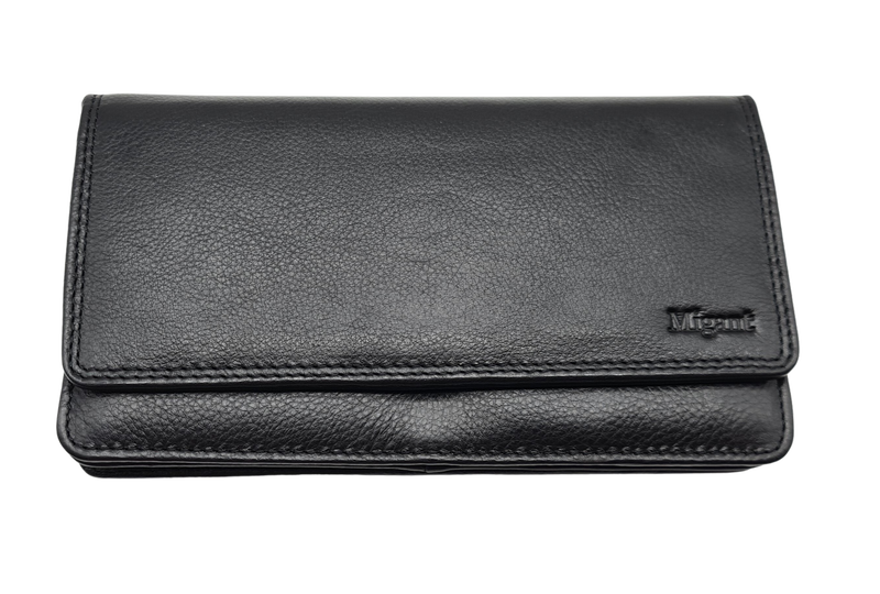 Migant design woman leather wallet with rfid protection 109 image number null