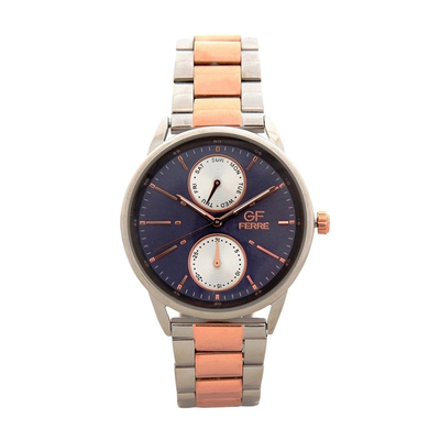 Gf ferre ss/rg bracelet blue dial, , medium