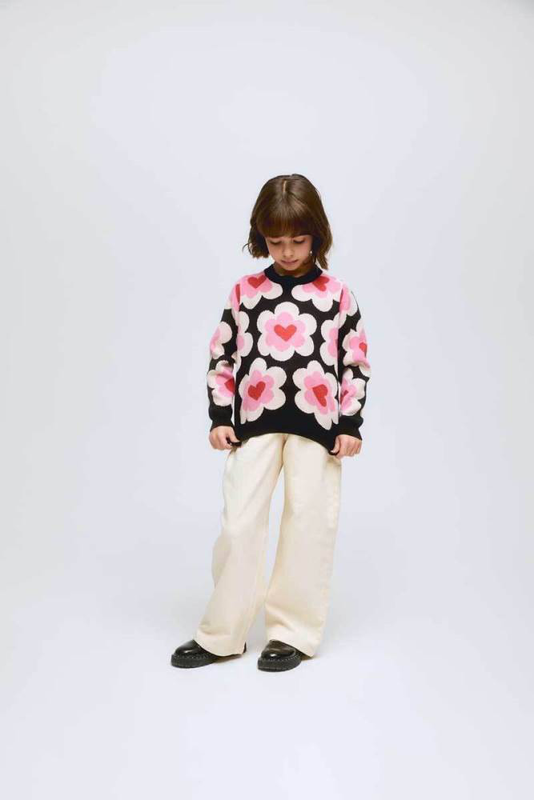 Compania fantastica sweetheart knitted jumper-null
