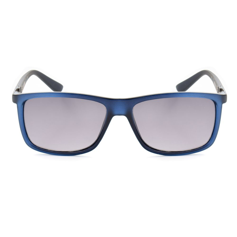 Blue resin sunglasses-null