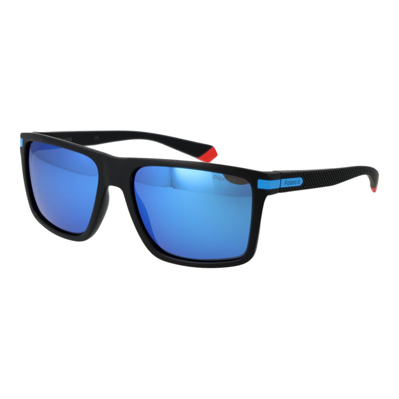 Black polycarbonate sunglasses-null