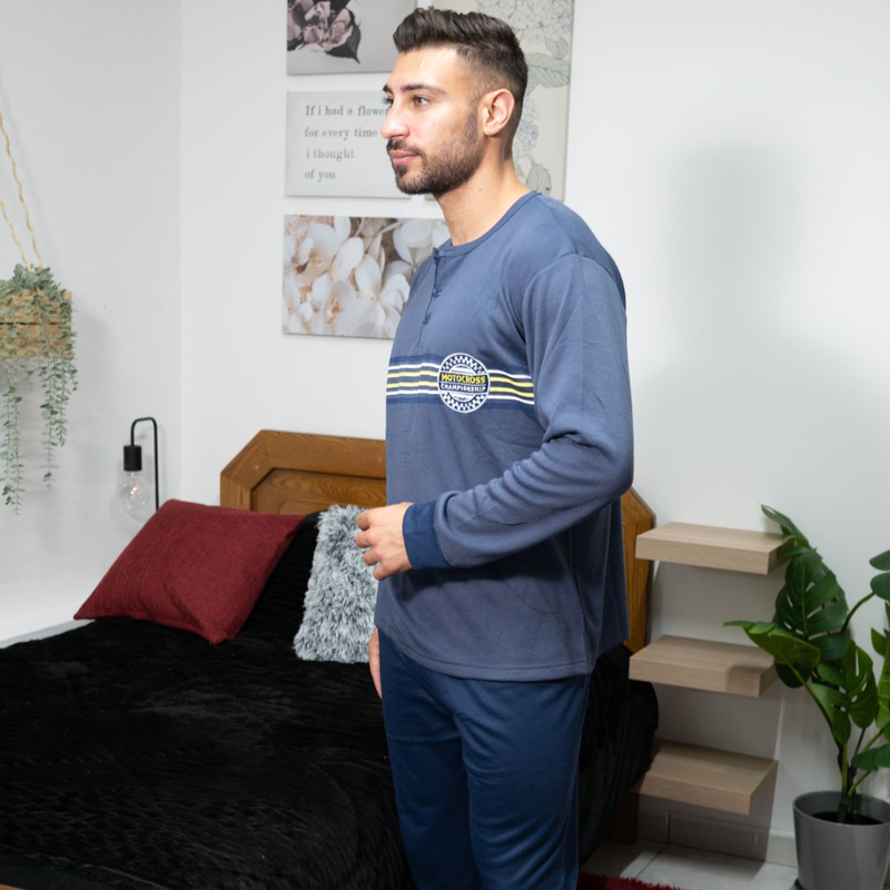Mens pajamas with stamp #m3304-null