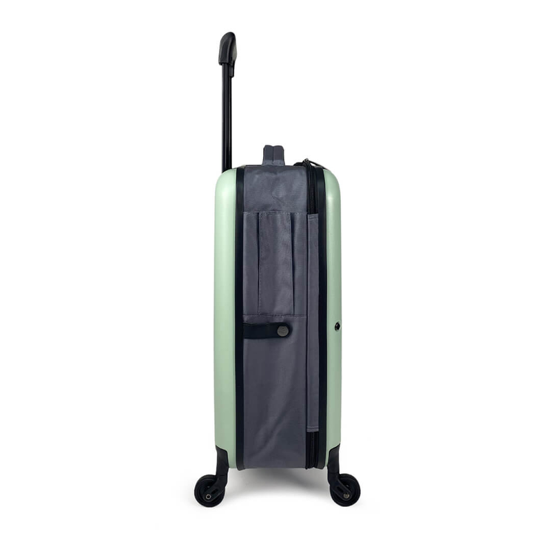 Bg berlin x pegasus - easypack, foldable cabin size/carry-on (4 wheel) 55cm/20in luggage 10kg suitcase - mint image number null