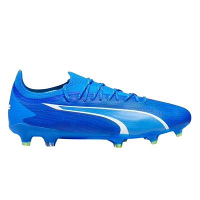 Ultra ultimate firm ground football shoes, Blue / White, medium