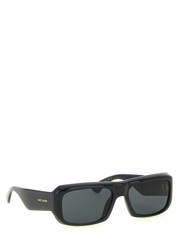 Black acetate sunglasses-null