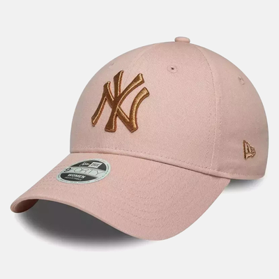 New era metallic logo 9forty womens, Pink/rose Gold, medium