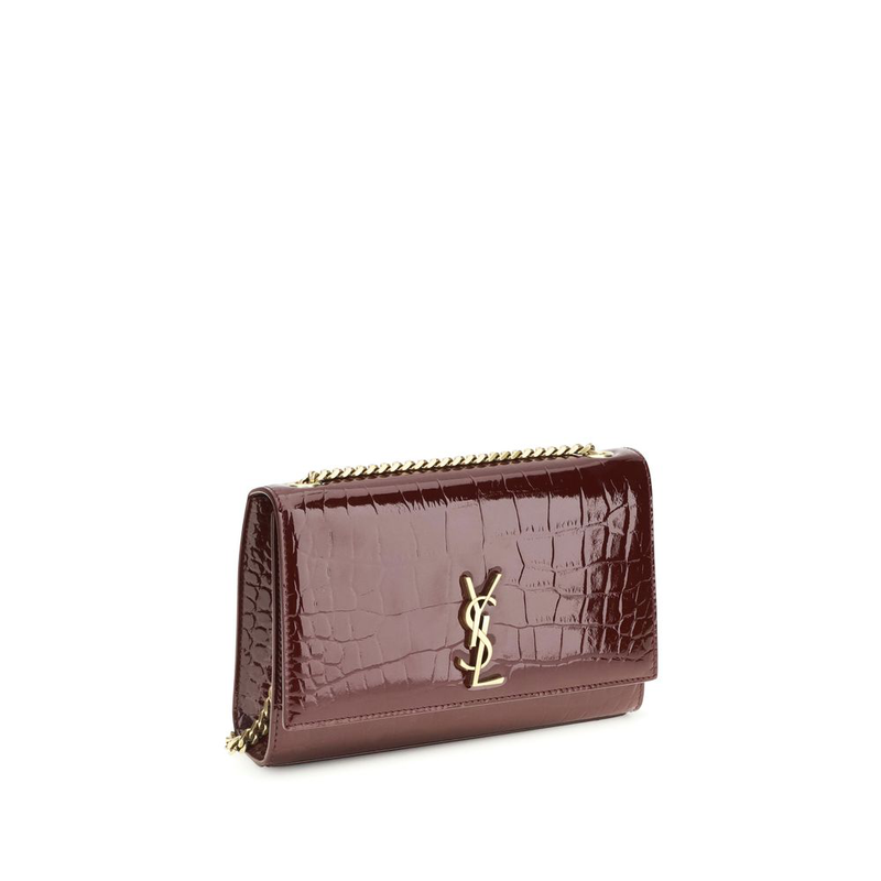 Bordeaux calf leather bos taurus shoulder bag-null