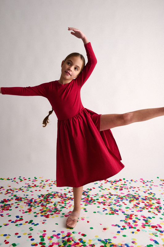 Tc monochrome dancer dress kid-null