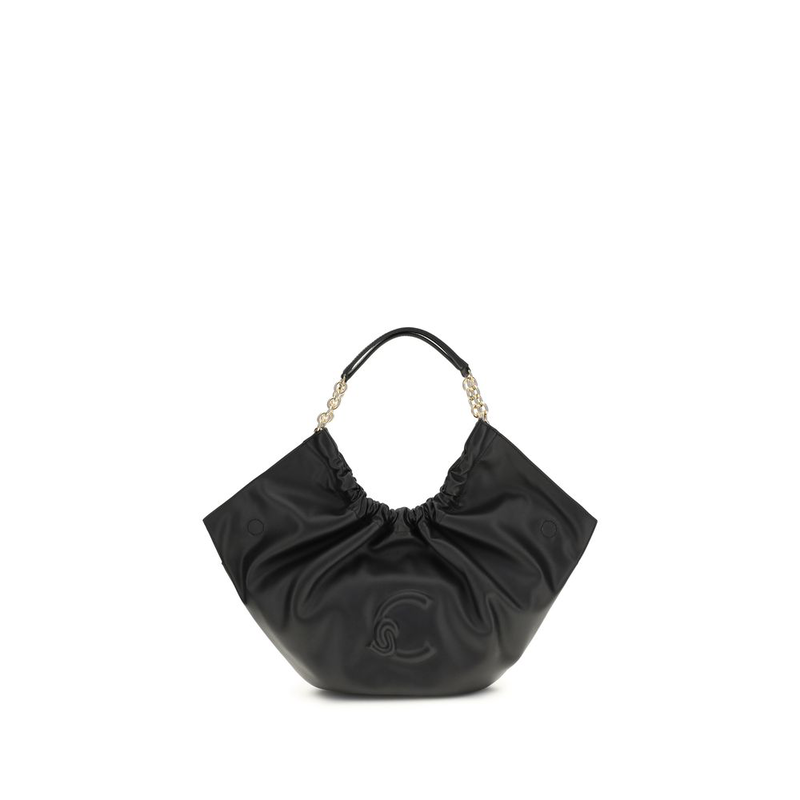 Black calf leather bos taurus shoulder bag-null