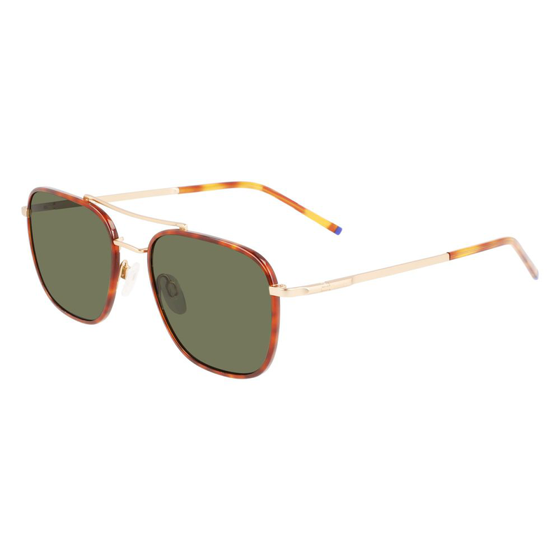Brown titanium sunglasses-null