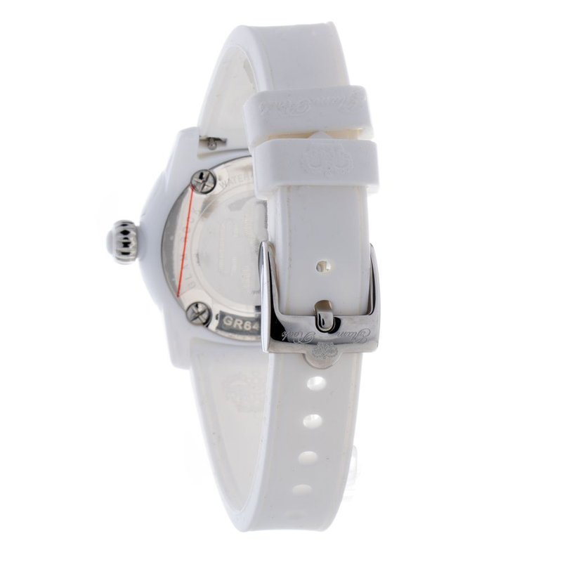 White synthetic sport watch-null
